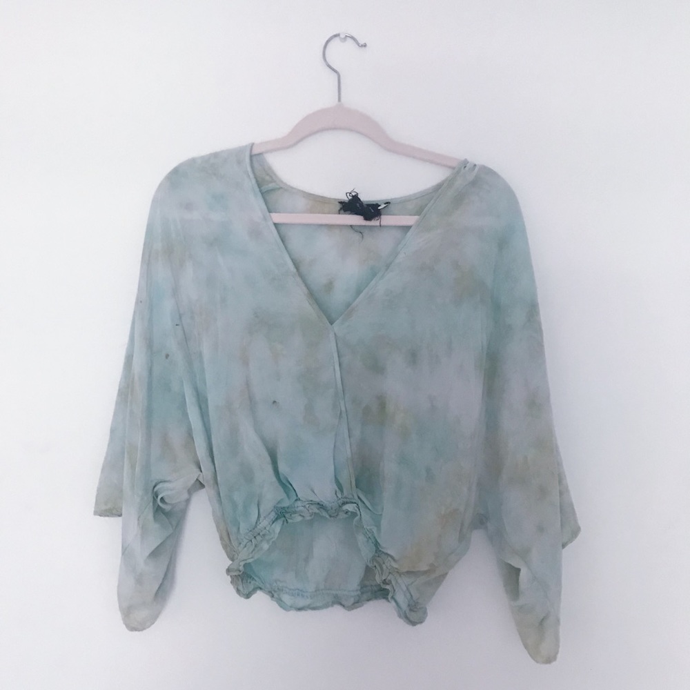 Tie dye blouse